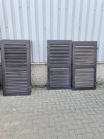 Prachtset massief meranti louvreluiken, Doe-het-zelf en Verbouw, Deuren en Horren, La belle porte, Jurgen.hoogenboezem@gmail.com