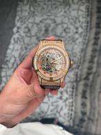 hublot classic fusion aerofusion rose gold skeleton, Sieraden, Tassen en Uiterlijk, Overige merken, Leer, Polshorloge, Nieuw