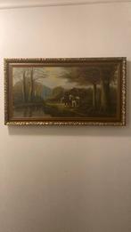Oud schilderij 52. X. 90, Antiek en Kunst, Kunst | Schilderijen | Klassiek, Ophalen of Verzenden