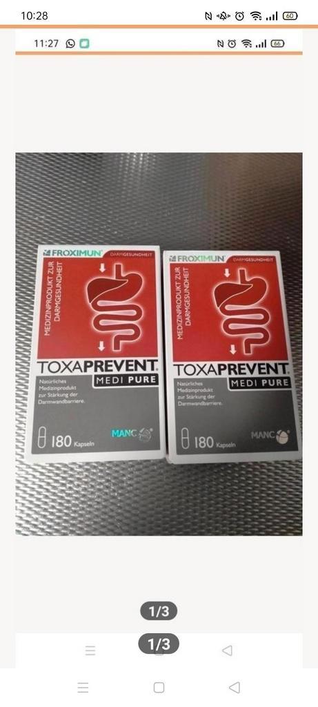2 doosjes medische hulpmiddel voor darmgezondheid nieuw, Sieraden, Tassen en Uiterlijk, Uiterlijk | Lichaamsverzorging, Nieuw