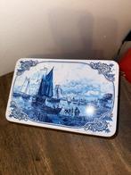 Hellema Blik met Blauw Witte Schepen, Ophalen of Verzenden, Gebruikt, Koek(jes), Overige merken