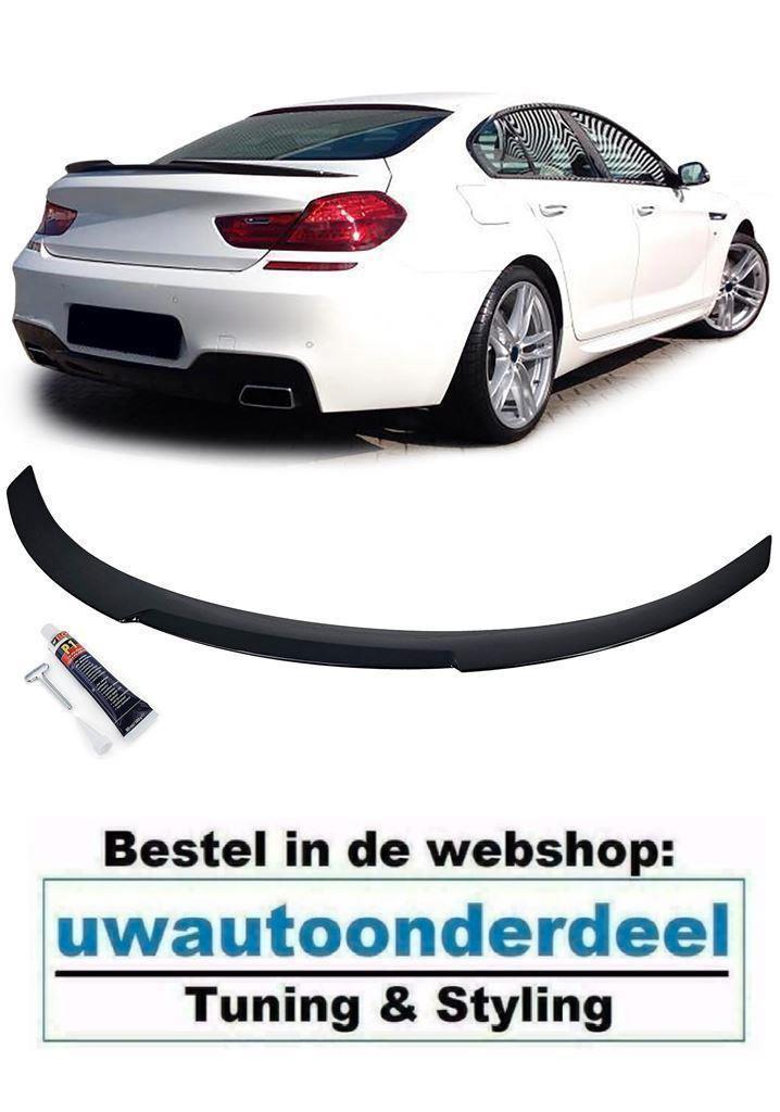 Achterklep Spoiler Glans Zwart Voor Bmw 6 Serie F06 Gran Cou, Auto diversen, Tuning en Styling, Ophalen of Verzenden