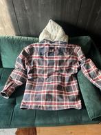 Motorjas Lumberjack Stijl, Kleding | Heren, Ophalen of Verzenden, Gedragen, Rood, Overige halswijdtes