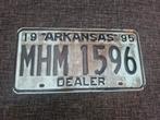 Kentekenplaat Arkansas USA Dealer nummerbord nummerplaat, Ophalen of Verzenden, Gebruikt, Auto's