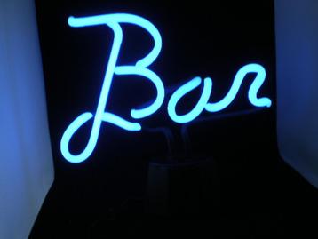  vintage staande glas neon Bar beschikbaar voor biedingen