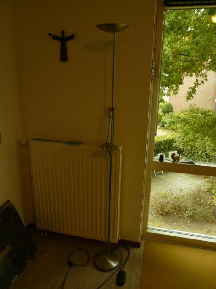 staande lamp, Huis en Inrichting, Lampen | Vloerlampen, Gebruikt, 150 tot 200 cm, Metaal, Ophalen