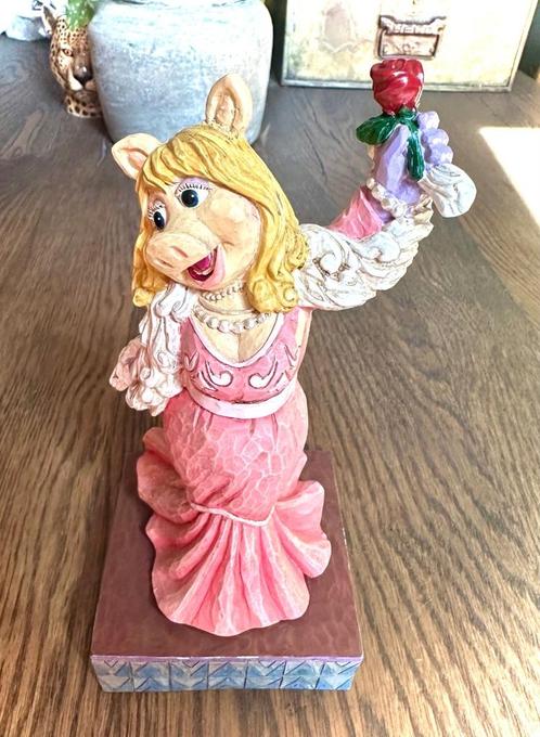 Showcase beeldje Miss Piggy Muppet Show Walt Disney varken, Verzamelen, Disney, Zo goed als nieuw, Beeldje of Figuurtje, Overige figuren