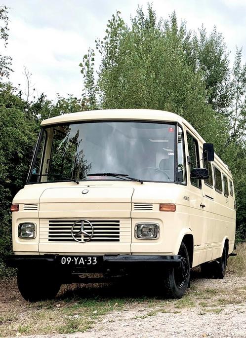 Mercedes 406D  Camper wegenbelastingvrij apk vrij, Caravans en Kamperen, Campers, Particulier, tot en met 4, Buscamper of Camperbus