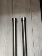 RVS gordijnroede, Huis en Inrichting, Stoffering | Gordijnen en Lamellen, Ophalen, Minder dan 100 cm