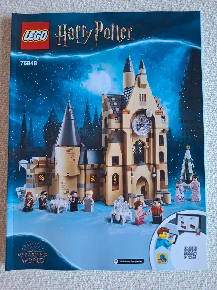 Lego 75948 Harry Potter klokkentoren, Kinderen en Baby's, Speelgoed | Duplo en Lego, Zo goed als nieuw, Lego, Complete set, Ophalen of Verzenden