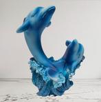 Dolfijnenbeeld van kunststof, Tuin en Terras, Ophalen of Verzenden, Zo goed als nieuw, Kunststof, Dierenbeeld