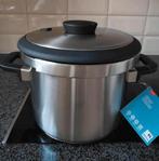 Nieuwe HEMA Snelkookpan RVS 6L - 22cm, Kookpan of Snelkookpan, Nieuw, Ophalen of Verzenden, Rvs