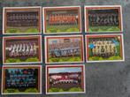 MONTY PLAATJES KAARTEN TEAMS FOOTBAL PARADE 8X NAPELS   STAN, Verzenden, Meerdere plaatjes