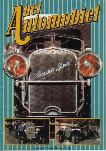 Automobiel 36 1983 : VW Kever Cabrio - Daf variomatic, Ophalen of Verzenden, Gelezen, Algemeen