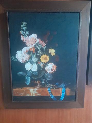 Bloemstilleven olieverf Schilderij Klassiek beschikbaar voor biedingen