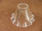 Klein antiek holophane lampenkapje, Gebruikt, Rond, Ophalen of Verzenden, Art Deco
