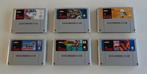 6 Super Nintendo Spellen, Spelcomputers en Games, Games | Nintendo Super NES, Ophalen, Overige genres, 2 spelers, Zo goed als nieuw