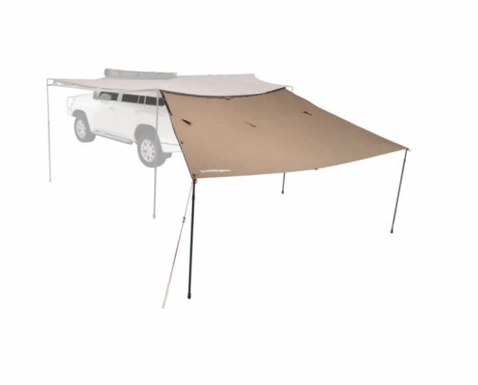 Rhino Rack Luifel Extension gesloten 2500 mm Luifel, Auto-onderdelen, Overige Auto-onderdelen, Nieuw, Verzenden