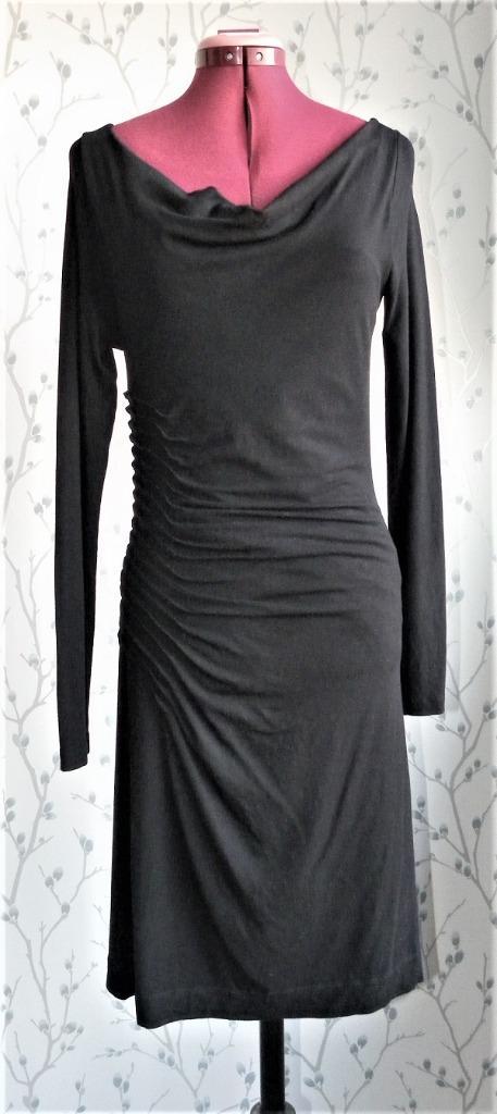 CLAUDIA STRÄTER Gaaf, Zwart, Getailleerd Jurkje maat 36, Kleding | Dames, Jurken, Zo goed als nieuw, Maat 36 (S), Zwart, Boven de knie