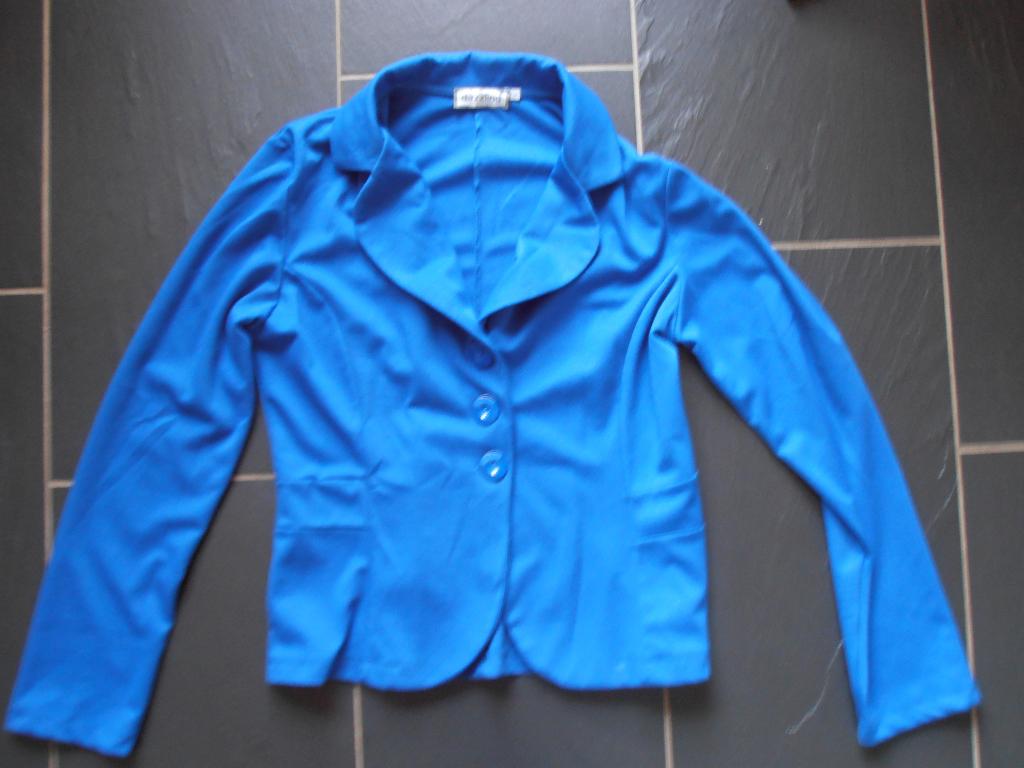 blazerjasje maat M, Maat 38/40 (M), Blauw, Ophalen of Verzenden, Zo goed als nieuw