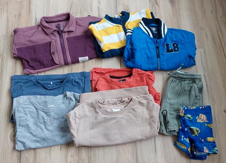 Jongenskledingpakket - maat 86 - 9 items, Kinderen en Baby's, Babykleding | Baby-kledingpakketten, Zo goed als nieuw, Maat 86