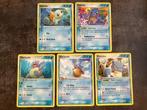 Squirtle, Wartortle & Blastoise - EX Crystal Guardians, Ophalen of Verzenden, Zo goed als nieuw, Meerdere kaarten, Foil