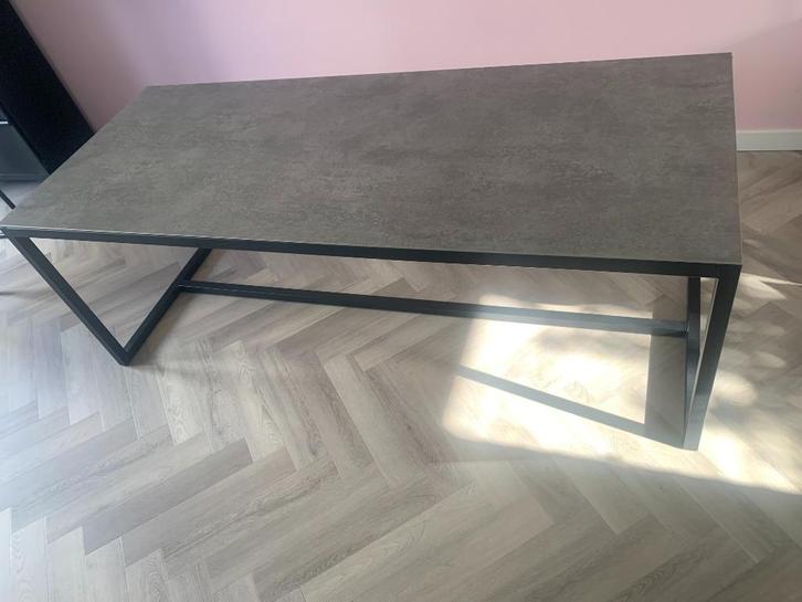 Eettafel Kas20 keramiek 220 x 90, Huis en Inrichting, Tafels | Eettafels, Zo goed als nieuw, 50 tot 100 cm, 200 cm of meer, Vijf personen of meer