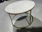 Tafeltje rond 60cm marmer blad, Ophalen