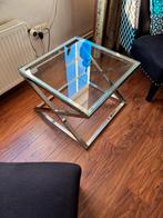 Eichholtz Criss Cross Bijzettafel - 65x65x48cm, Huis en Inrichting, Tafels | Salontafels, Vierkant, Minder dan 50 cm, 50 tot 100 cm