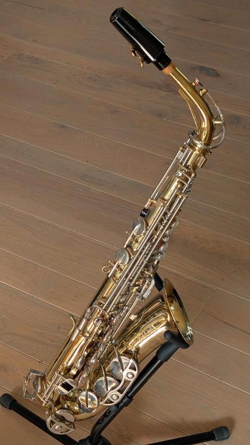 Selmer Bundy-II Altsaxofoon, Muziek en Instrumenten, Blaasinstrumenten | Saxofoons, Gebruikt, Alt, Met koffer, Ophalen of Verzenden
