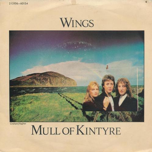 1869 Wings - Mull of Kintyre (1977), Cd's en Dvd's, Vinyl Singles, Gebruikt, Single, Pop, 7 inch, Ophalen of Verzenden