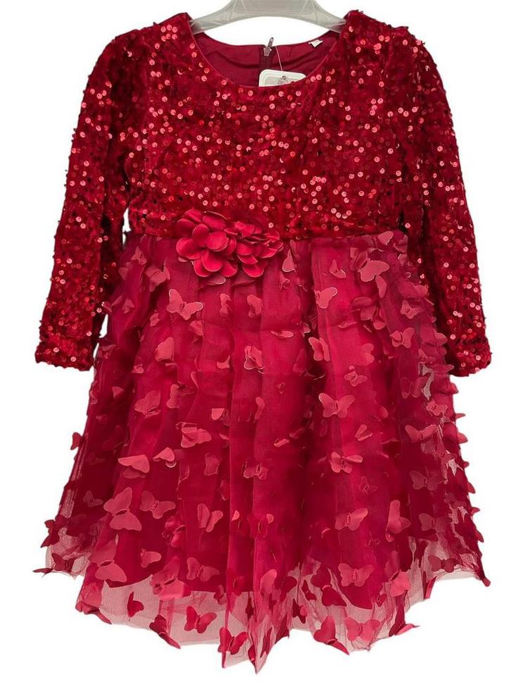 ** NIEUW superleuk feestjurkje met pailletjes 146/152, Kinderen en Baby's, Kinderkleding | Maat 146, Nieuw, Meisje, Jurk of Rok