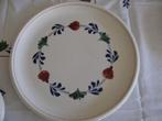 Boerenbont gebaksbord / groot bord model menuet Boerenbond, Huis en Inrichting, Keuken | Servies, Gebruikt, Ophalen of Verzenden