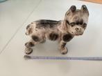 Gietijzeren Franse Bulldog Spaarpot, Antiek en Kunst, Ophalen of Verzenden
