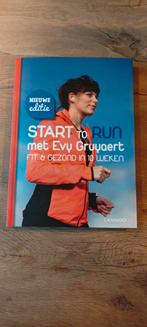 Boek Start to Run met Evy Gruyaert - Fit & Gezond, Ophalen of Verzenden, Zo goed als nieuw, Zwangerschap en Bevalling, Evy Gruyaert