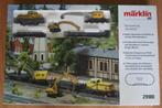 29180 Marklin START SET " BOUWPLAATS ", Hobby en Vrije tijd, Wisselstroom, Treinset, Ophalen of Verzenden, Zo goed als nieuw