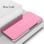 Clear View Stand Cover Set for Xiaomi Poco F1_ Roze Goud, Verzenden, Nieuw, Hoesje of Tasje