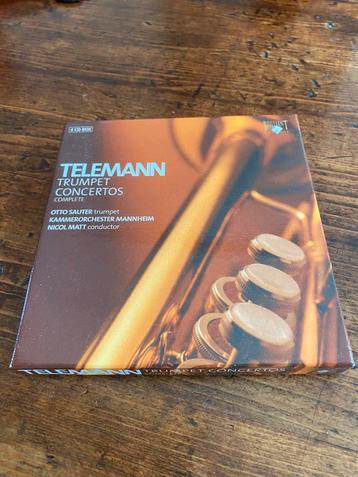 Telemann trompet concerten 4cd beschikbaar voor biedingen