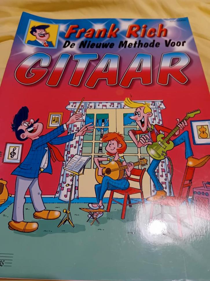 Frank Rich - Gitaar Methode Deel 2, Muziek en Instrumenten, Bladmuziek, Gebruikt, Les of Cursus, Overige genres, Gitaar, Ophalen of Verzenden