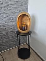 Woondecoratie egg windlicht goud hotel chique, Ophalen of Verzenden, Zo goed als nieuw, Minder dan 50 cm