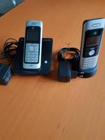 Kpn draadloze telefoonset analoog, Ophalen of Verzenden, Gebruikt, 2 handsets