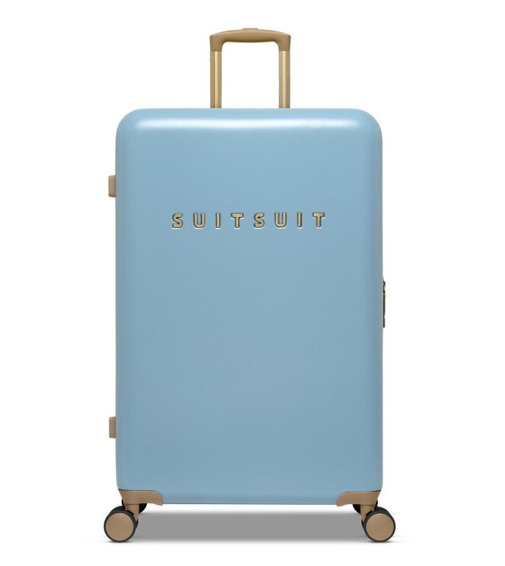 ✅ SUITSUIT Fusion Borrowed Blue koffer 76 cm - NIEUW, Sieraden, Tassen en Uiterlijk, Koffers, Nieuw, Hard kunststof, 70 cm of meer