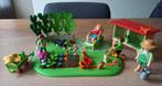 Playmobil Tuintje met gezin, Ophalen of Verzenden, Zo goed als nieuw