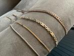 Ketting goud en zilver 18k 925 750, Sieraden, Tassen en Uiterlijk, Kettingen, Ophalen of Verzenden, Zo goed als nieuw, Goud, Goud