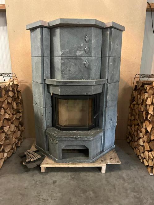 24176 Speksteenkachel Hark 8kw🔥, Huis en Inrichting, Kachels, Gebruikt, Vrijstaand, Houtkachel, Hout, Ophalen