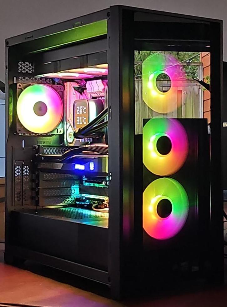 MULTIMEDIA & GAME PC i7 12700KF/2TBM.2/64GBDDR5/RTX5070 12G, Computers en Software, Desktop Pc's, Zo goed als nieuw, 4 Ghz of meer