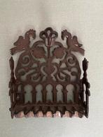 Antieke, Noord-Afrikaanse Chanukah Menorah van messing, Antiek en Kunst, Antiek | Koper en Brons, Ophalen