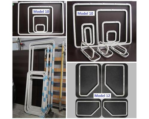 MAATWERK aluminium serviceluik of garagedeur origineel, Caravans en Kamperen, Camper-accessoires, Nieuw, Ophalen