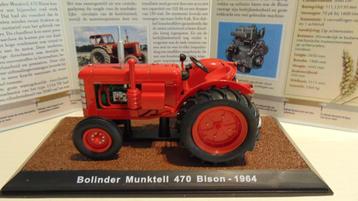 Model Tractor Bolinder Munktell 470 Bison - 1964 - 1/32  beschikbaar voor biedingen