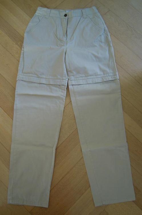 Afritsbare katoenen outdoor/wandelbroek: doe een bod!, Kleding | Dames, Broeken en Pantalons, Zo goed als nieuw, Maat 38/40 (M)